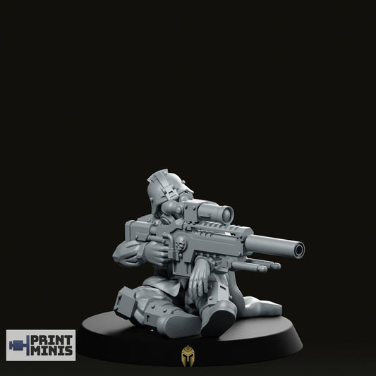 Sniper Pose 1 Miniature