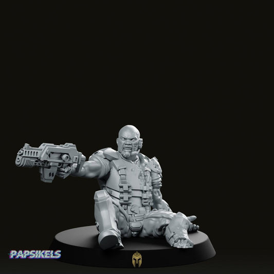 Soldier Wounded in Action Miniature