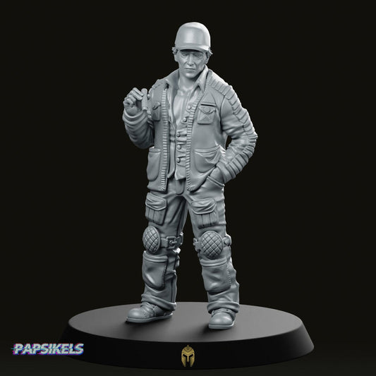Space Crew Hyperiox Engineering Technician Miniature