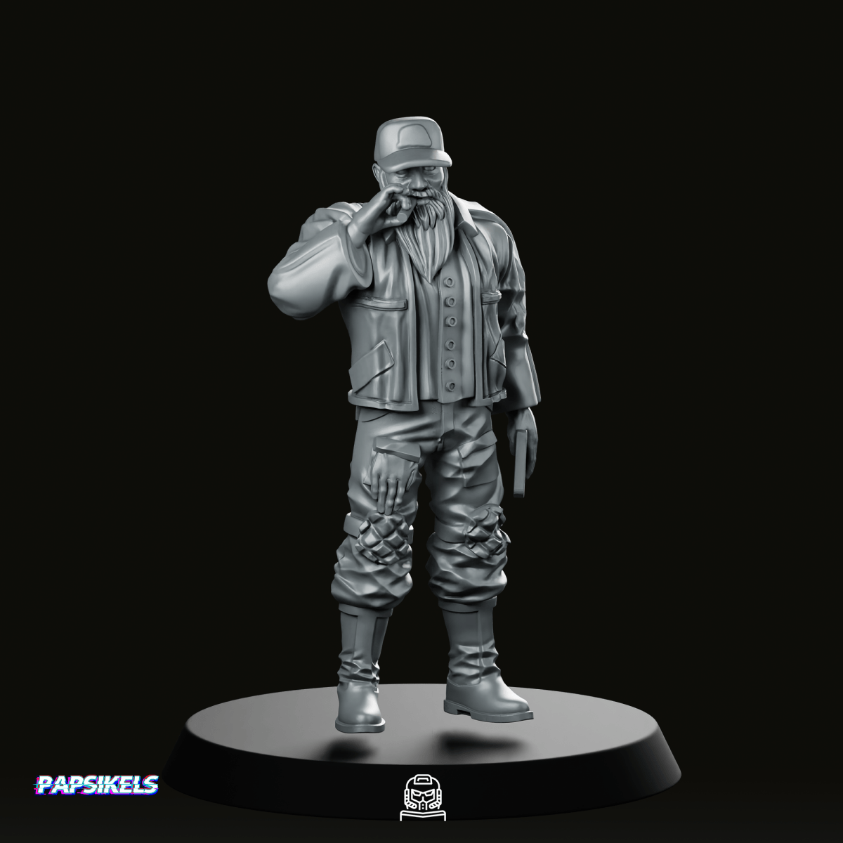 Space Crew Smoker Miniature