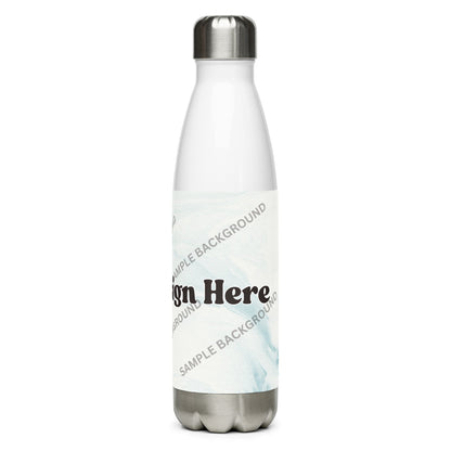Design Your Own Stainless Steel Water Bottle