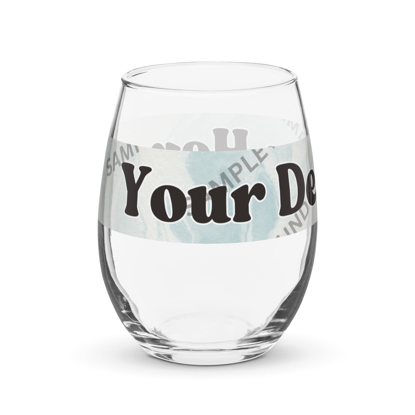 Design Your Own Stemless Wine Glass