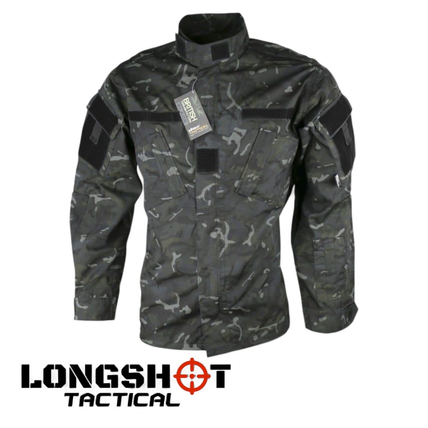 Tactical ACU Shirt – BTP Black Camo