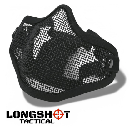 Tactical Airsoft Face Mask – Black