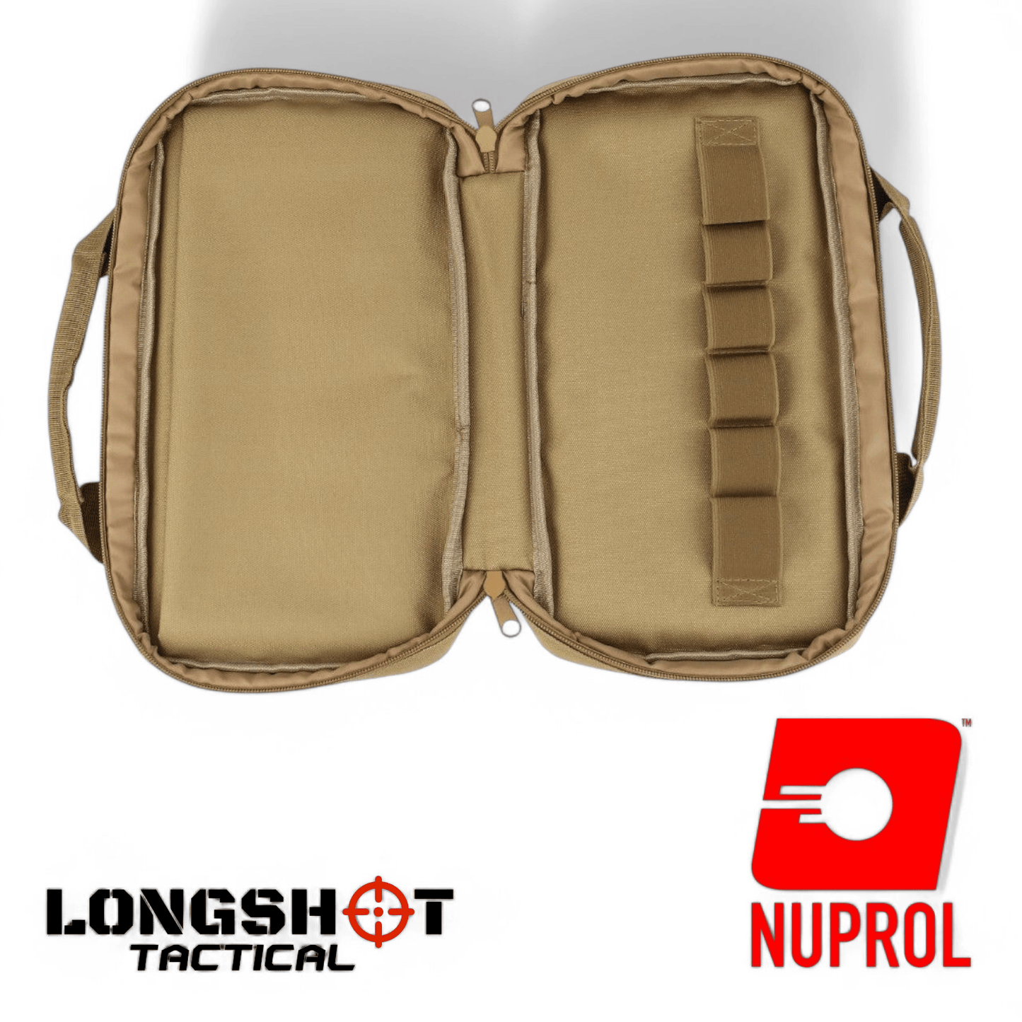 Tactical Airsoft Pistol Case Bag Tan