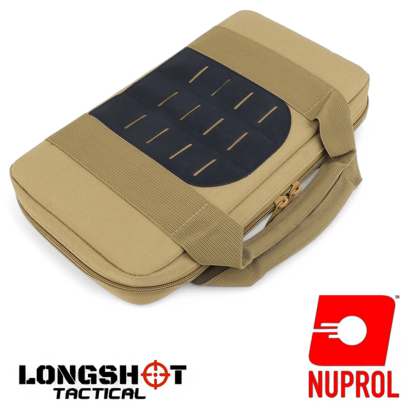 Tactical Airsoft Pistol Case Bag Tan