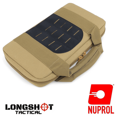 Tactical Airsoft Pistol Case Bag Tan