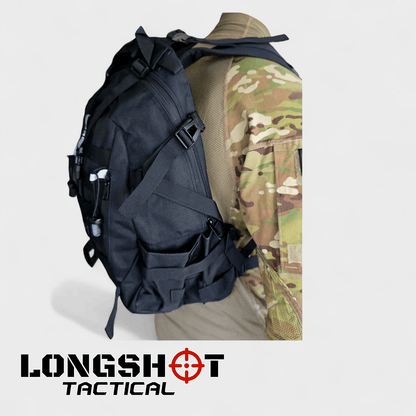 Tactical Backpack Day Pack -  Black