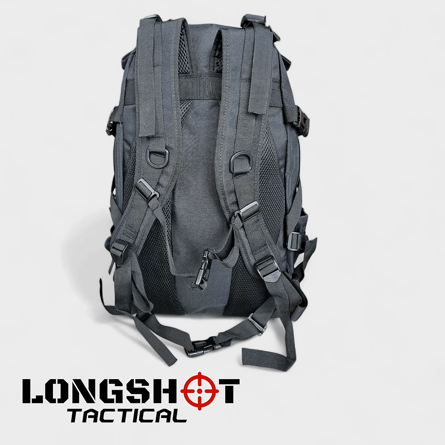 Tactical Backpack Day Pack -  Black