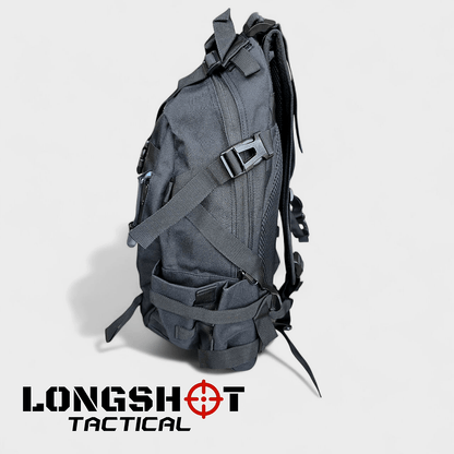 Tactical Backpack Day Pack -  Black