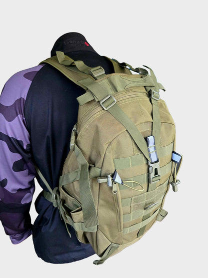 Tactical Backpack Day Pack - Olive Green