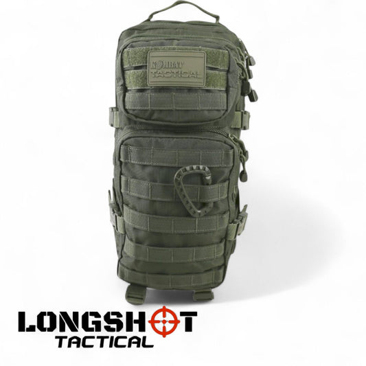 Tactical Backpack – Hex Stop Small Molle Assault Pack – Olive Green