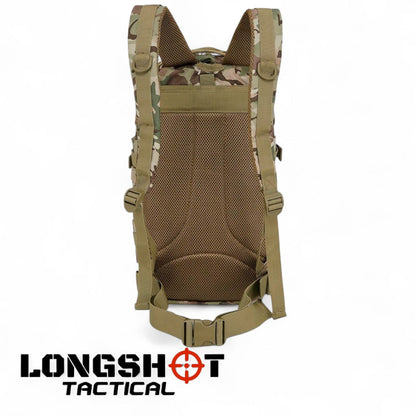 Tactical Backpack Small Molle Assault Pack 28 Litre – BTP camo