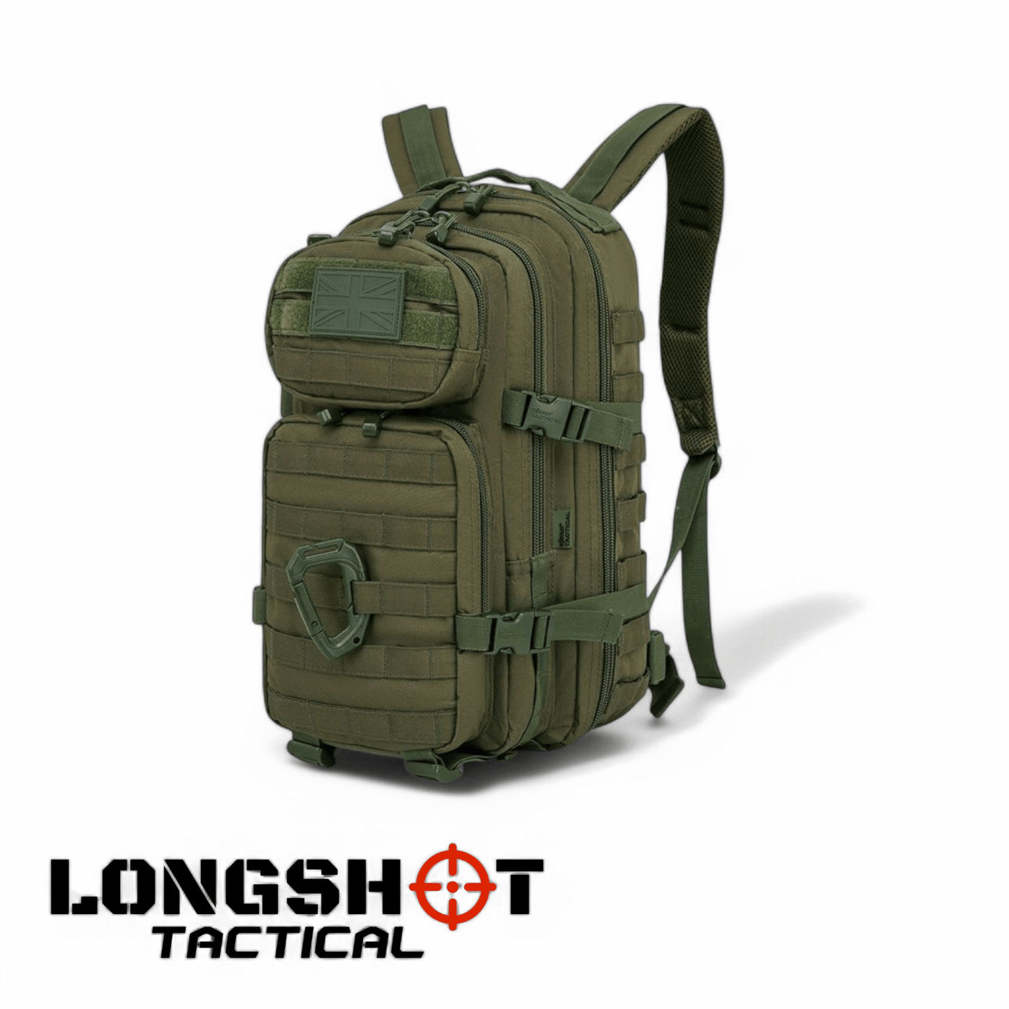 Tactical Backpack Small Molle Assault Pack 28 Litre – Olive Green