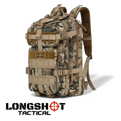 Tactical Backpack Stealth Pack – 25ltr – BTP camo