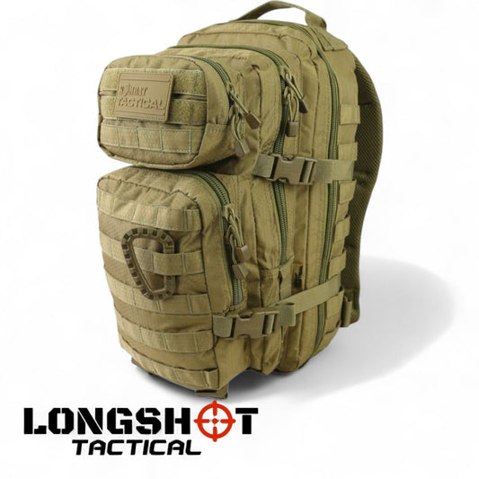 Tactical Backpack – Stop Small Molle Assault Pack – Coyote