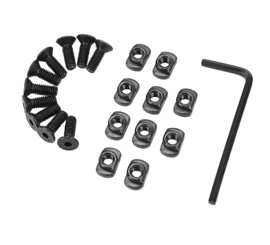 Tak Tak M-Lok Nuts and Bolts (10 pcs)