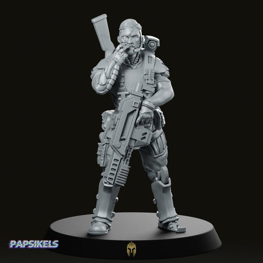 The Irish Iron Sergeant Miniature