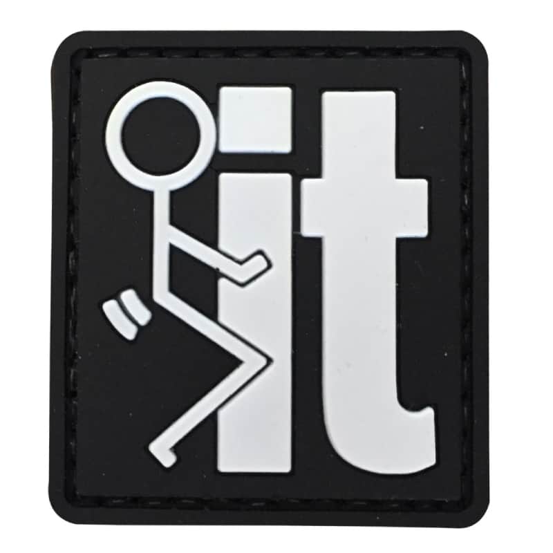 TPB F**k It Stickman Patch