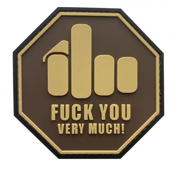 TPB F**k You Very Much Patch
