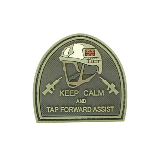 TPB Keep Calm And Tap Forward Assist Patch (Tan)