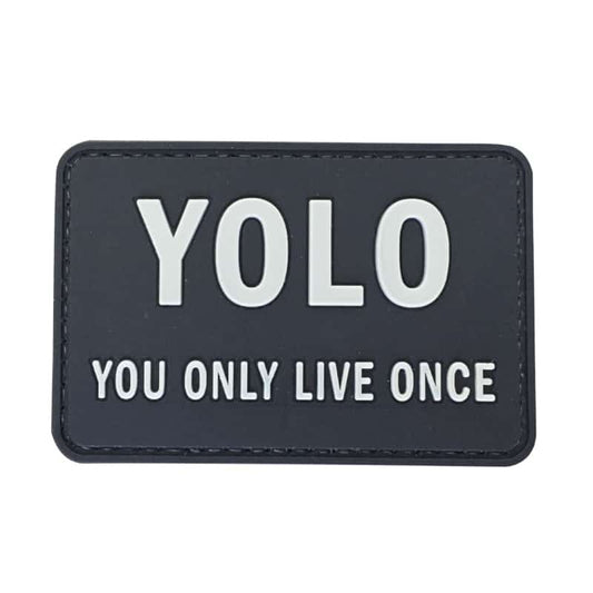 TPB YOLO You Only Live Once Patch (Black)