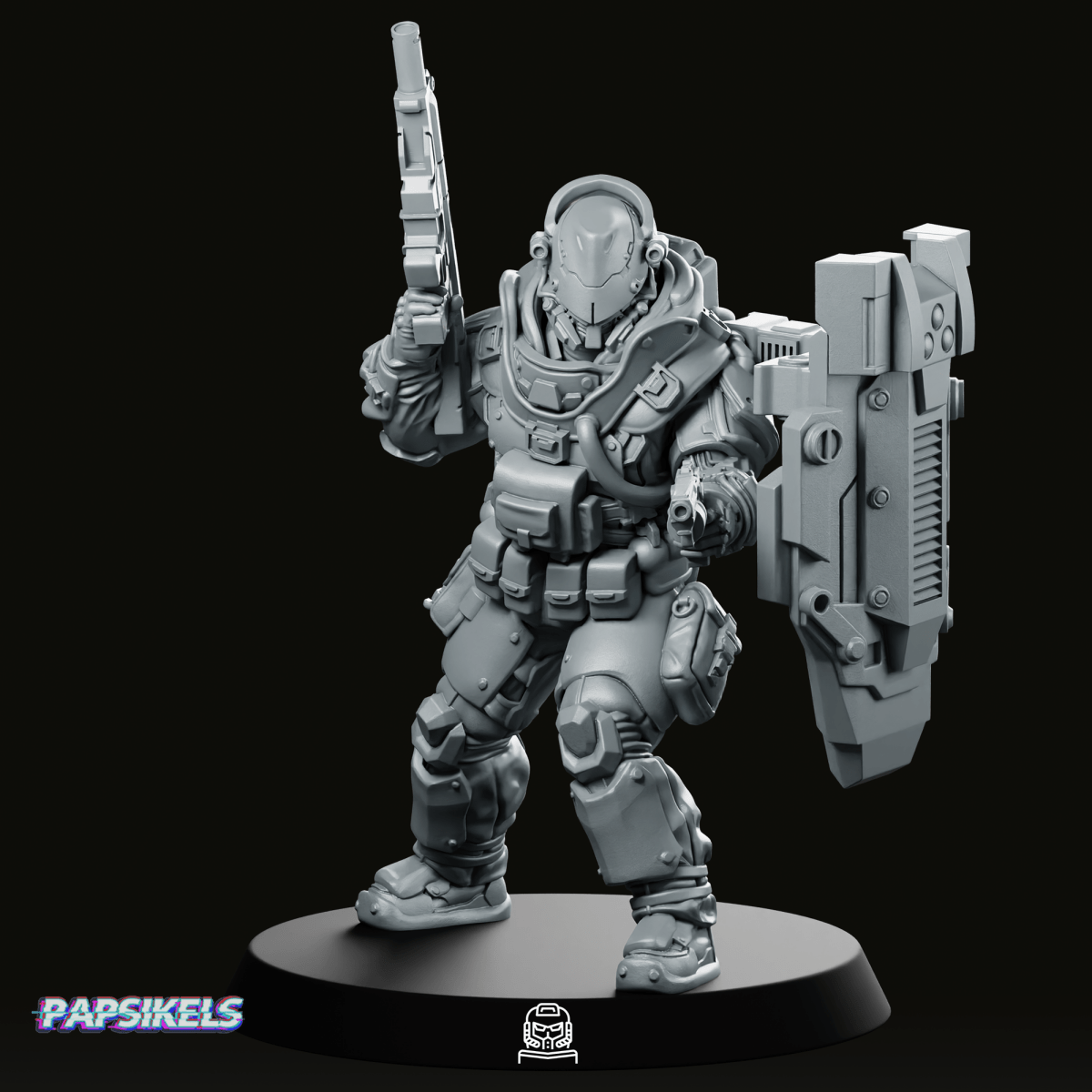 Trauma Troupe Assault Team Unit 8 Miniature