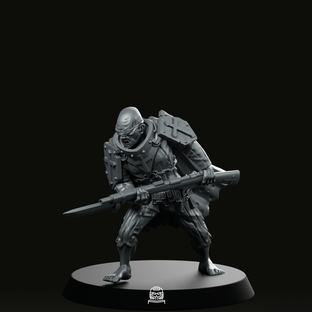 Trench Crusade  Trooper Attack Miniature