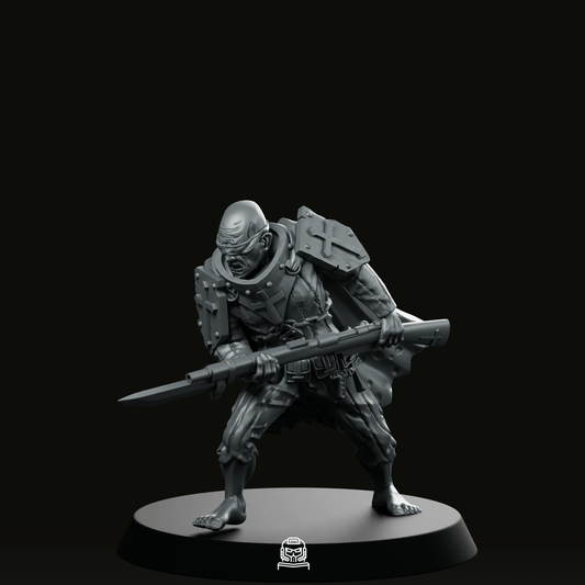 Trench Crusade  Trooper Attack Miniature