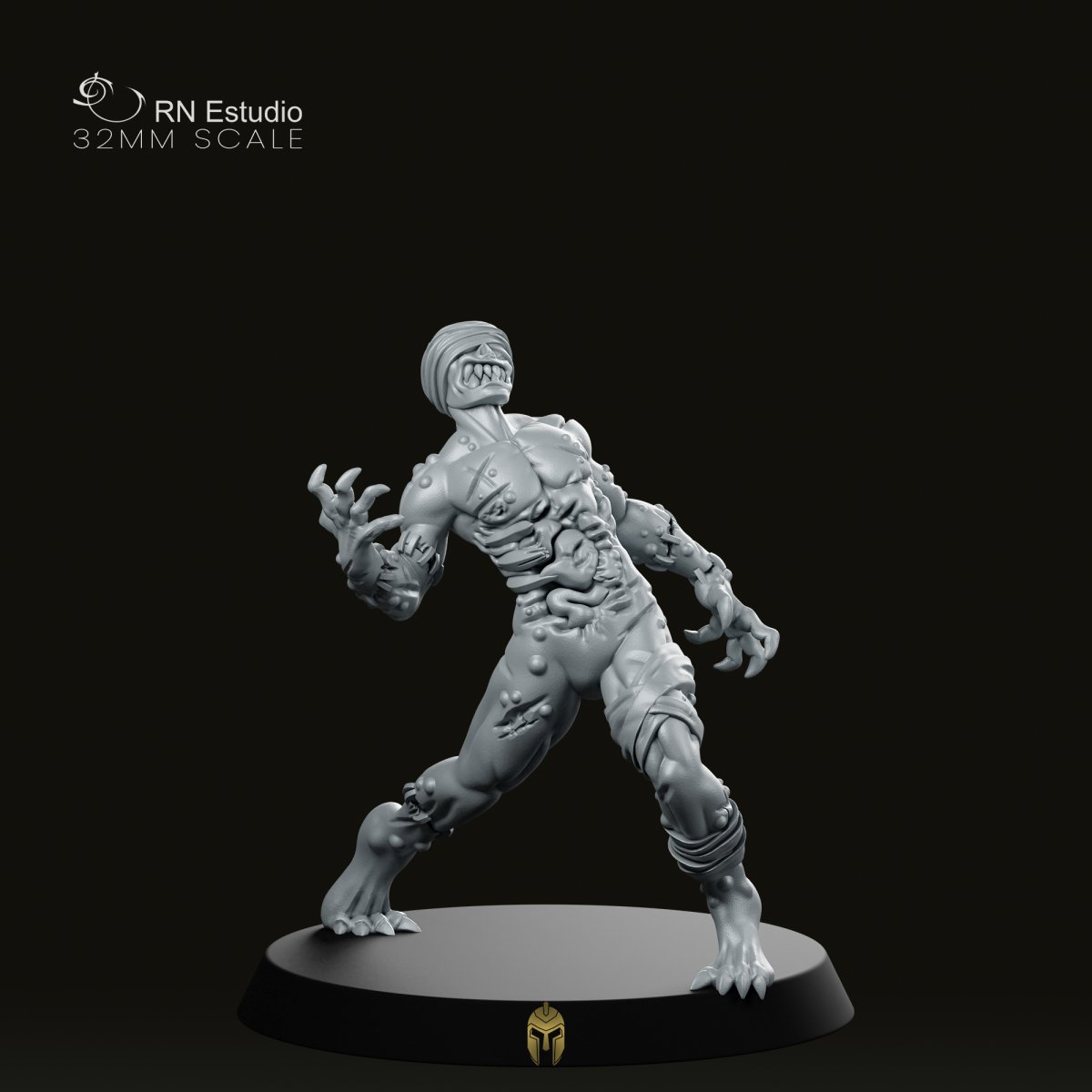 Undead Cursed Zombie C Fantasy Miniatures