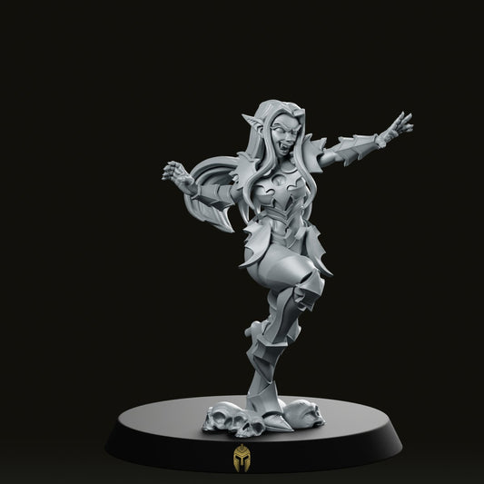 Vampire Asra Graping Flesh Miniature