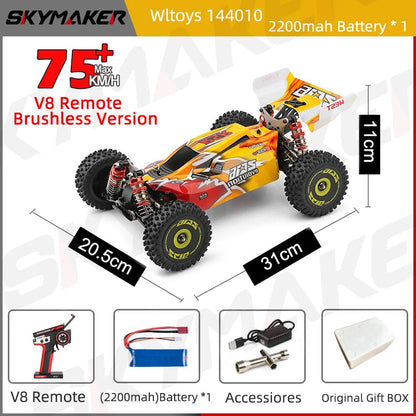 WLToys | Skymaker XK 144010 V8 4WD Brushless Off-road Stunt Car