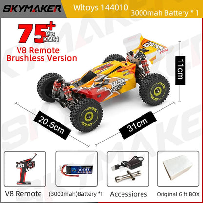WLToys | Skymaker XK 144010 V8 4WD Brushless Off-road Stunt Car