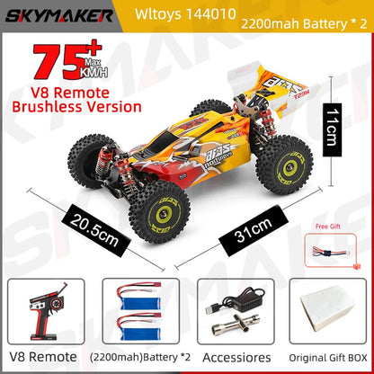WLToys | Skymaker XK 144010 V8 4WD Brushless Off-road Stunt Car