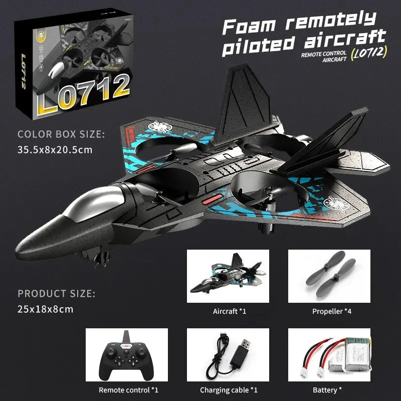 L0712 Remote Controlled Aerobatic VTOL Plane