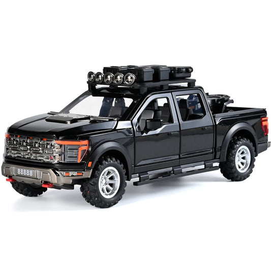 1:24 Replica F150 Off Road Pickup Diecast Alloy Car Model