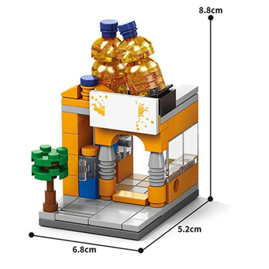 97 Piece Mini Fizzy Soda Shack Building Blocks