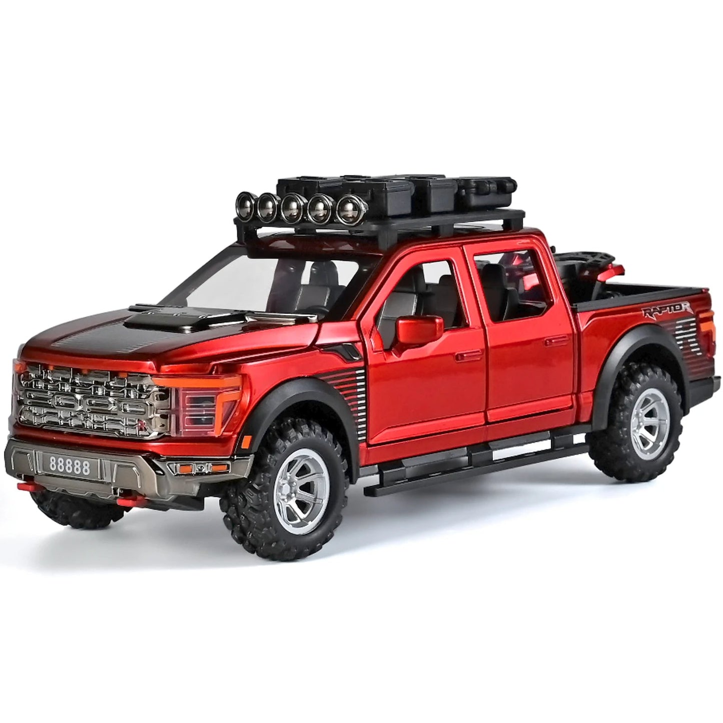 1:24 Replica F150 Off Road Pickup Diecast Alloy Car Model