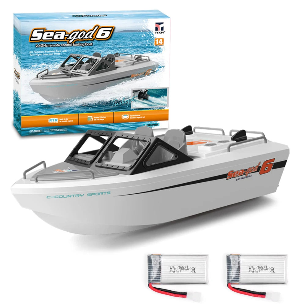 Sea-god 6 TX693 Brushless High Speed Vortex RC Boat