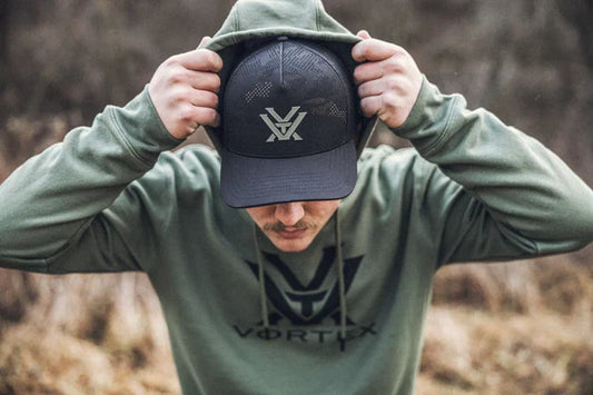 Vortex Through and Through Camo Cap - Black