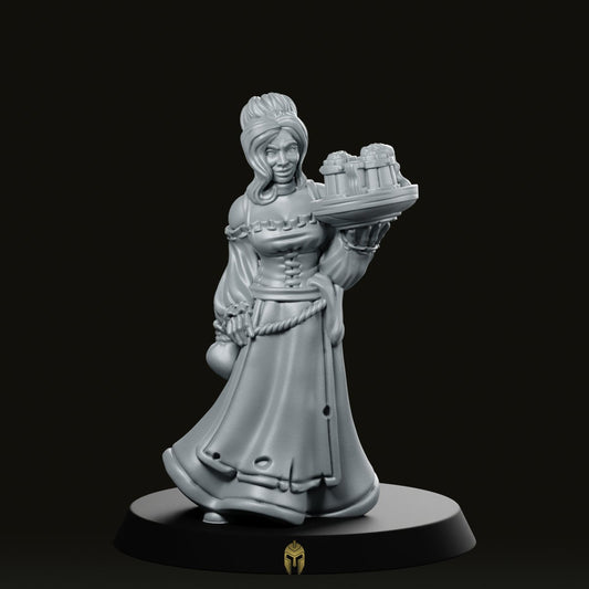 Waitress Fantasy Miniature
