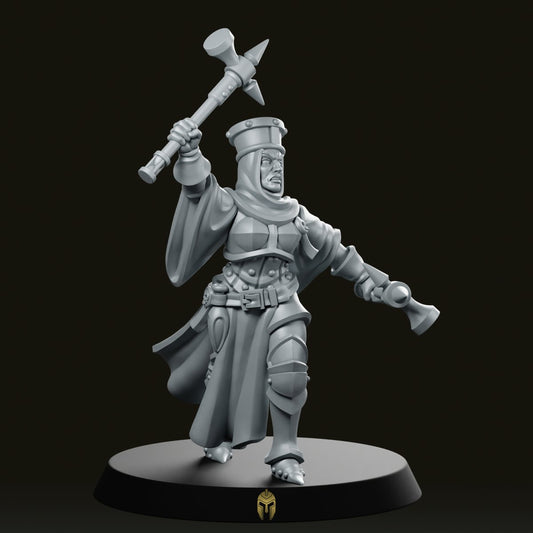 Trench Crusade  Warrior Nun Fantasy Miniature