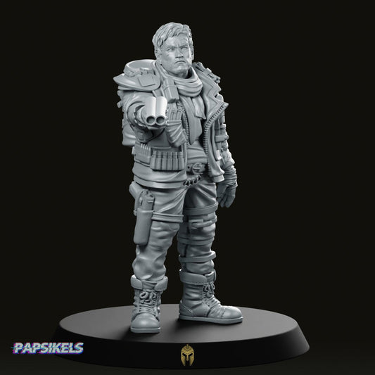 Wasteland Road Officer Barry Miniature