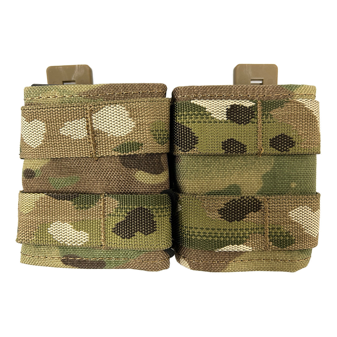 WBD Double S-Tak 5.56 Magazine Pouch With Retention (Various Colours)