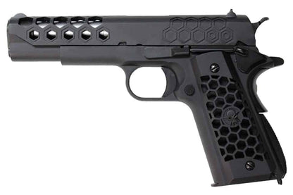 WE 1911 Hex Cut GBB Pistol - Black