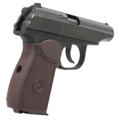 WE Makarov w/ Silencer & Extended Barrel - Brown grip