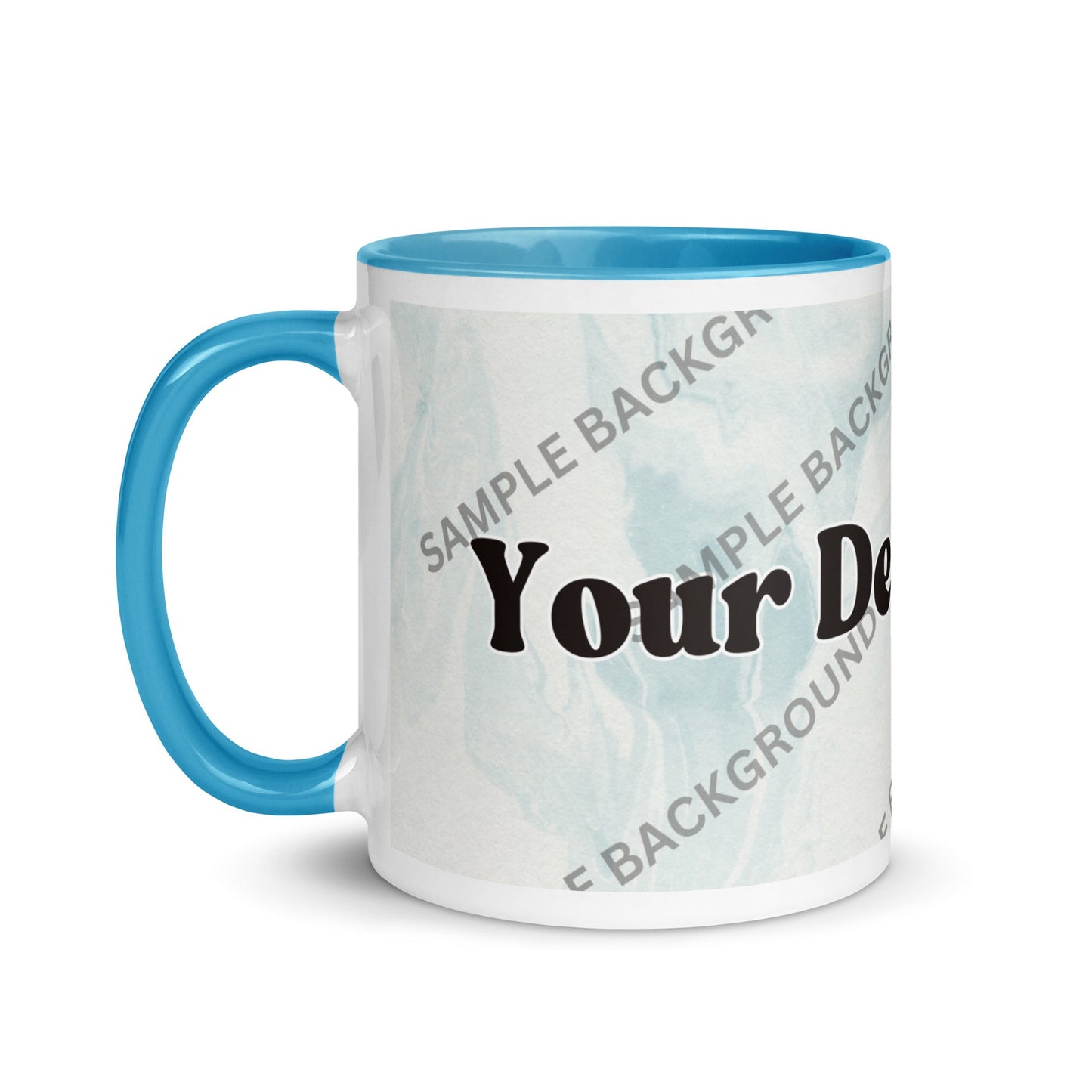 Design Your Own Mug with Color Inside