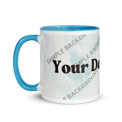 Design Your Own Mug with Color Inside