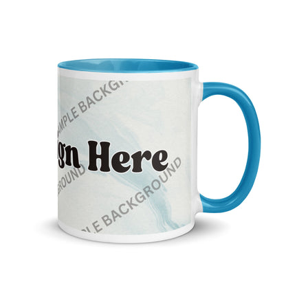 Design Your Own Mug with Color Inside
