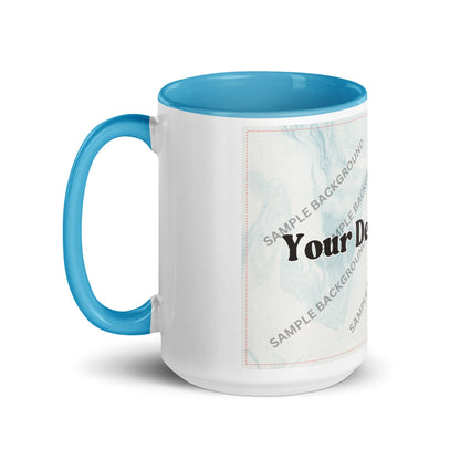 Design Your Own Mug with Color Inside